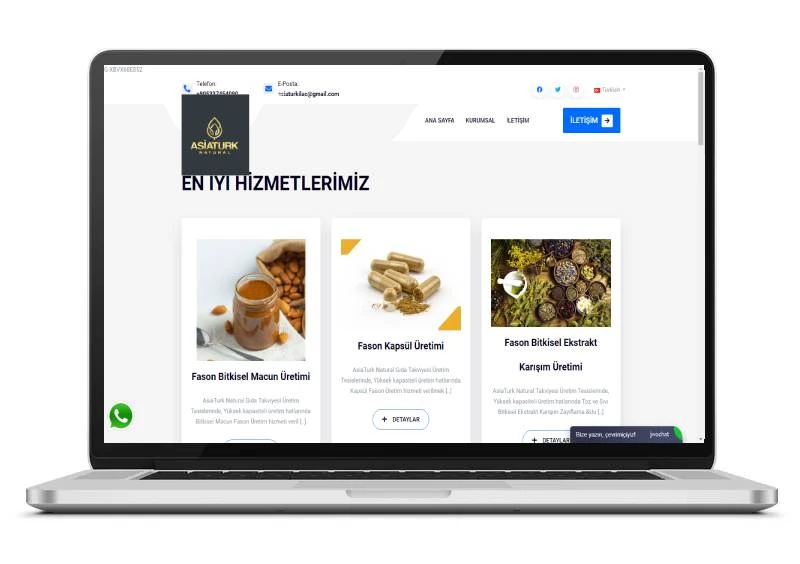 Kurumsal Firma Sitesi